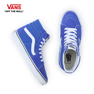 VANS SK8-HI - COLOR THEORY DAZZLING BLUE รองเท้าผ้าใบ ชาย หญิง