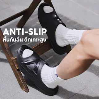 (ไซส์ 39-45) PEAK Taichi "Giant" Slipper ET31797L/8L รองเท้าแตะ เพื่อสุขภาพ ฟื้นฟูเท้า หน้าเท้ากว้างพิเศษ นุ่ม สบายเท้า