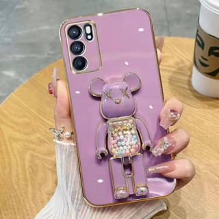 เคส ขาตั้ง น้องหมี สำหรับรุ่น Vivo Y27 Y36 V27 Y71 Y02 Y16  Y35 Y22 Y15s Y01 สินค้าส่งจากไทย