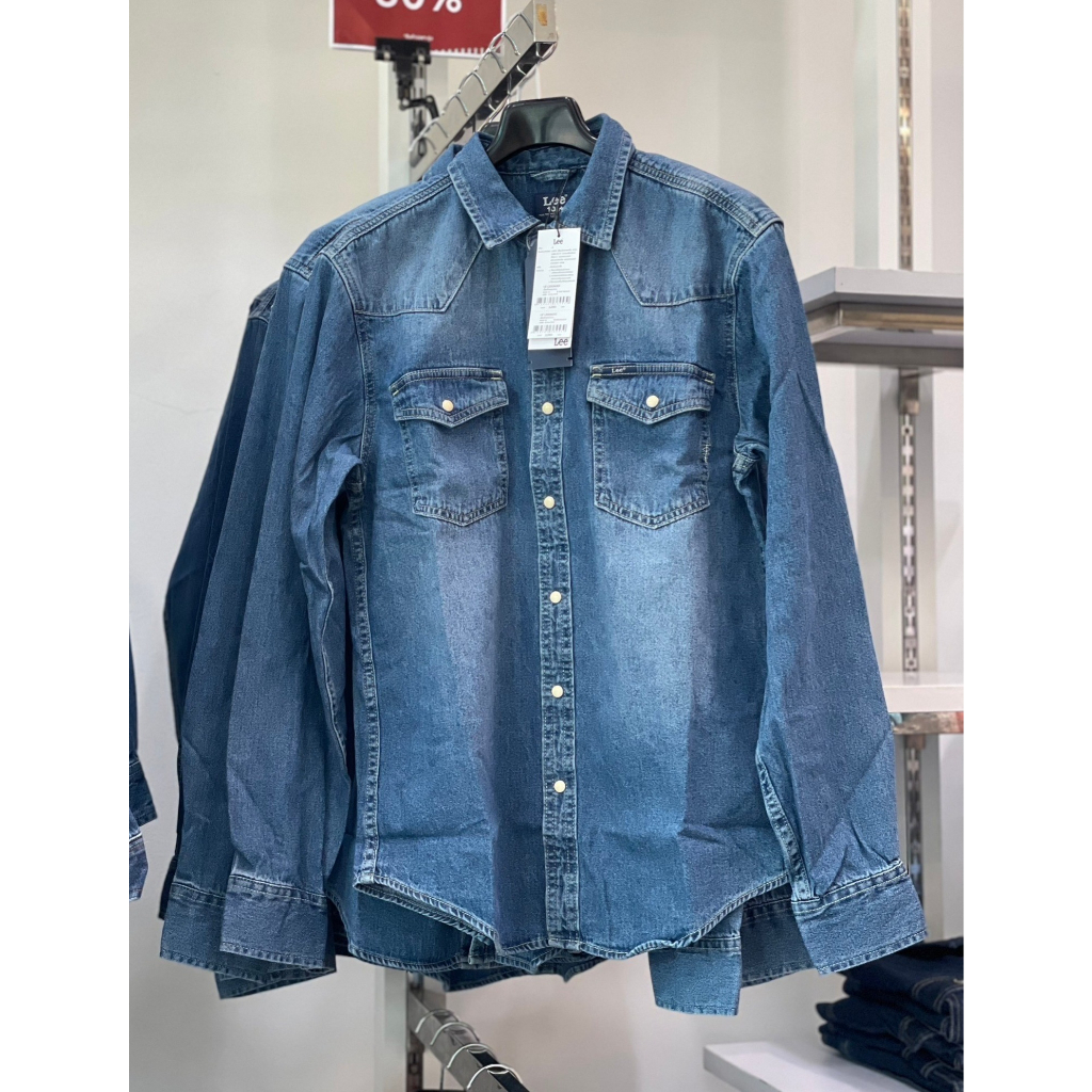 Lee 6001 เสื้อเชิ้ตแขนยาวผู้ชาย คอลเลคชั่น 101 งานแท้ 100%