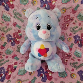 ตุ๊กตาหมีผ้าห่ม Care bear มี 3 สี ความสูง 50 cm 
ขนาดผ้าห่ม 3 ฟุต