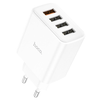 หัวชาร์จ 4 Port usb Hoco C102A wall charger USB 18W + 3*USB 5V / 2.1A output มาใหม่