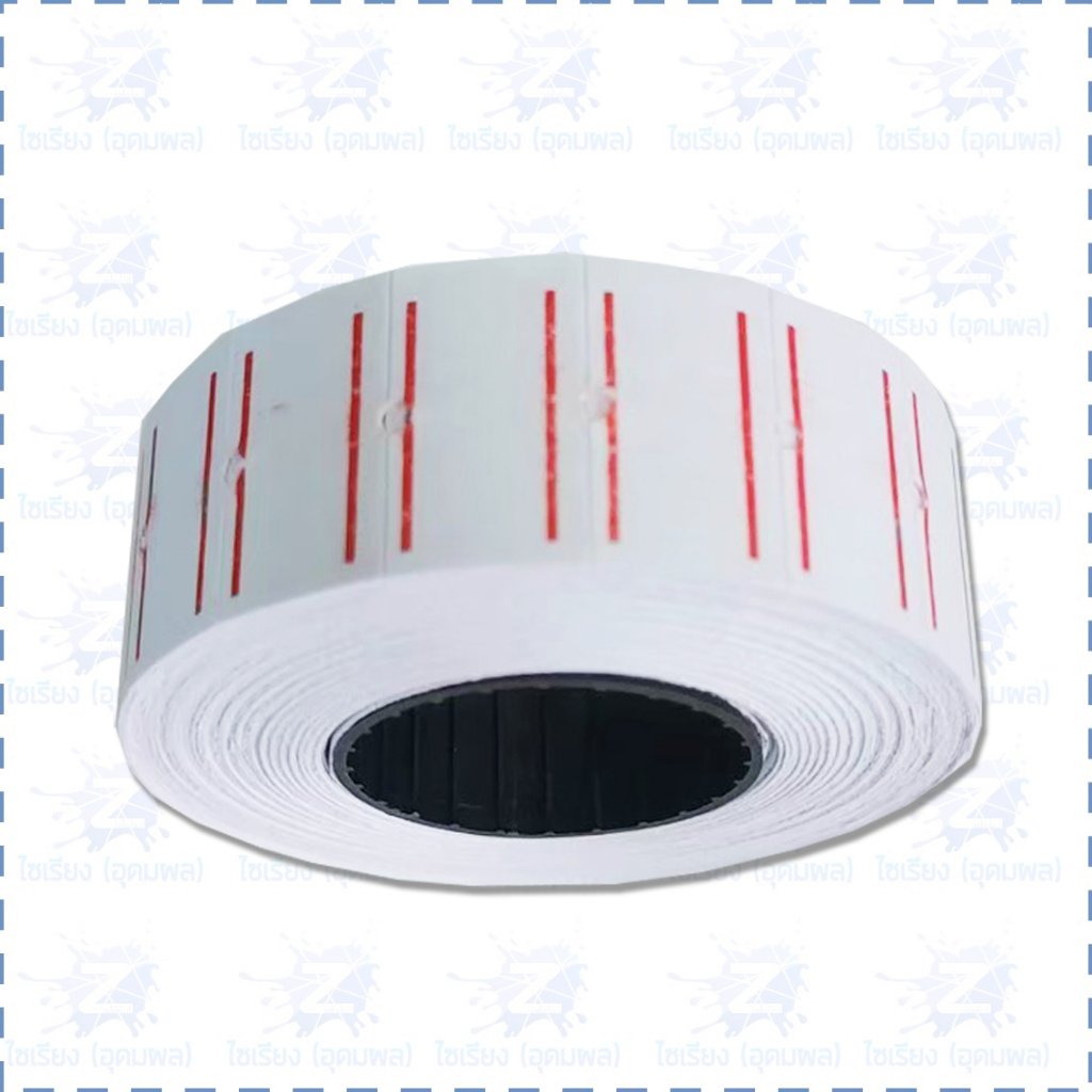 สติ๊กเกอร์ราคา กระดาษตีป้ายราคา AR-750 Arrow Price Tag Sticker 1 ม้วน สำหรับเครื่องตีราคา