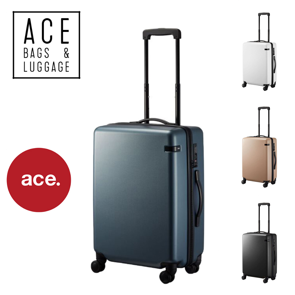 ace. CornerStone2-Z กระเป๋าเดินทาง Luggage (S,M,L) Simple design ระบบล็อคTSA กระเป๋าเดินทางล้อลาก ABS mixed Resin