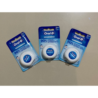 new package ..ของแท้ 100%!! Made in IRELAND Oral b ออรัลบี ไหมขัดฟัน เอสเซนเชียล ฟลอส กลิ่นมิ้นต์ 50 ม. 1 ชิ้น