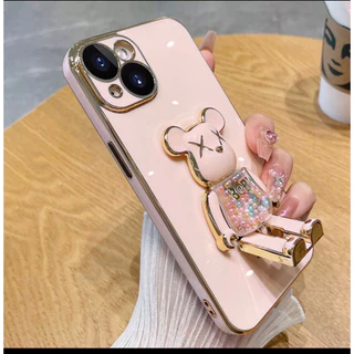 เคส ขาตั้ง น้องหมี สำหรับ OPPO A6T A6 A6X A6PRO A3 A3X A5i A5X A5PRO A5 A3PRO เคส น้องหมี ตั้งได้ หมุนได้ น่ารัก ส่งไว