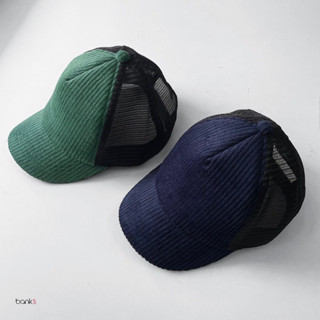 Bank’s Corduroy cap Now available in store หมวกแก๊ป ปีกสั้น ผ้าลูกฟูก