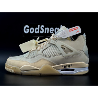 [ Pre - Order ]  Jordan 4 Retro Off-White Sail “ Size 36 - 47 [ PK ]