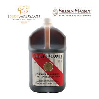 Nielsen Massey Pure Vanilla Bean Paste 3.78 liter. / วนิลาบีสเพลส 3.78 ลิตร