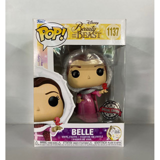 Funko Pop Belle Disney Beauty and the Beast Diamond Glitter Exclusive 1137