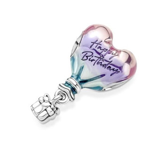 (พร้อมส่ง)Pandora Happy Birthday Hot Air Balloon Charm ชาร์มบอลลูนเเฮปปี้เบิร์ดเดย์ ของเเท้100%