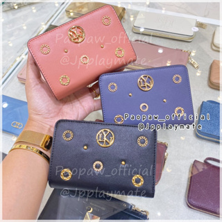 LYN กระเป๋าสตางค์ รุ่น Gaby Short Wallet  : LL23CWF041 แท้จากชอป พร้อมอุปกรณ์