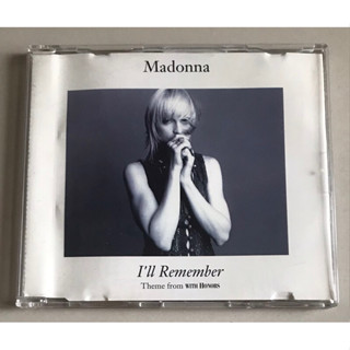 ซีดีซิงเกิ้ล ของแท้ ลิขสิทธิ์ มือ 2 สภาพดี...ราคา 399 บาท  “Madonna” ซิงเกิ้ล "Ill Remember"*แผ่นหายากMade in Germany*