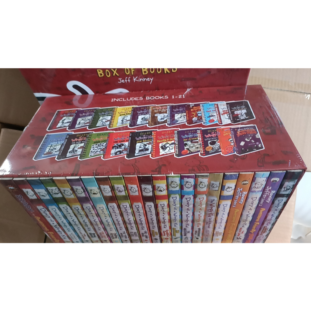 💖ใหม่💖พร้อมส่ง!!💖 กล่อง 23 22 เล่ม Diary of a Wimpy Kid Box Set