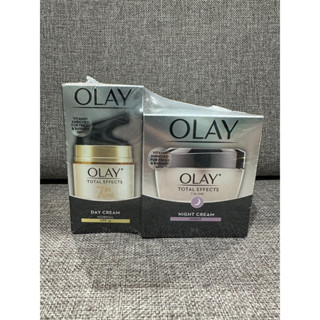 (ถูกสุดใจ) Olay Total Effects Day Cream SPF15 50g+Olay Total Effects Night Cream 50g