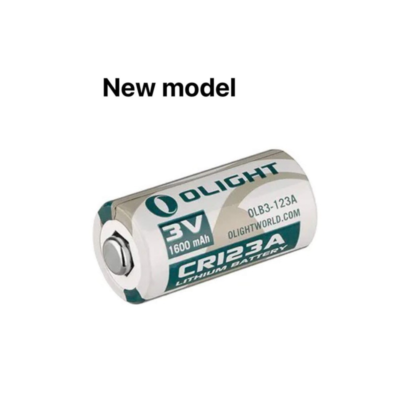 [พร้อมส่ง] แบตเตอรี่ New Olight CR123A 3V 1600mAh (รุ่นใหม่)