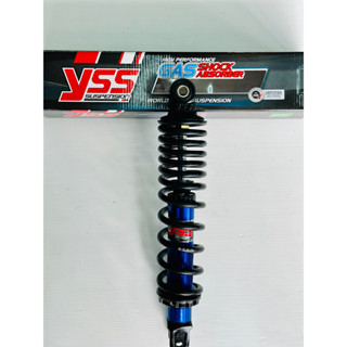 โช๊ค YSS แท้ รุ่น DTG-PLUS สี BLUE-BLACK น้ำเงิน-ดำ สำหรับใส่รถรุ่น CLICK 125i CLICK 150i ความสูง 330mm