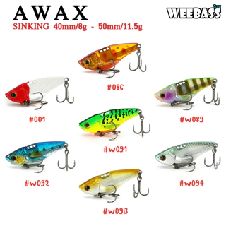 WEEBASS เหยื่อกระดี่ - รุ่น AWAX SINKING เหยื่อปลอม กระดี่ เหยื่อตกปลา