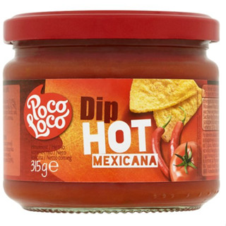 Poco Loco Hot Mexicana Dip 315g - โพโคโลโค ซอสเม็กซิกัน เผ็ดมาก 315กรัม