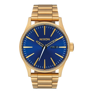 Nixon NXA3562735-00 Sentry SS All Gold/Blue Sunray นาฬิกาข้อมือผู้ชาย