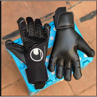 UHLSPORT SPEED CONTACT BLACK EDITION SUPERGRIP+ HN