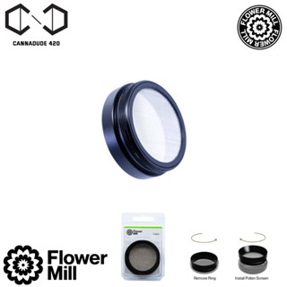 Flower Mill - Pollen Screen ตะแกรงเกสร FlowerMill Grinder สำหรับ Standard &amp; Premium Edition