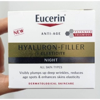 (แพคเกจใหม่) Eucerin Hyaluron Filler+Elasticity Day Spf30/Night