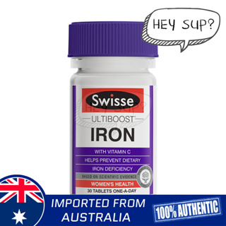 Swisse Ultiboost Iron Supplement 30cap