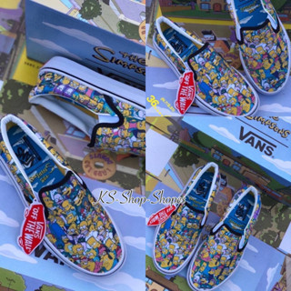 รองเท้าผ้าใบสลีปออน🦕VAN Slip On x Peanuts Theอุปกรณ์ครบกล่อง(พร้อมส่งในประเทศไทย)
