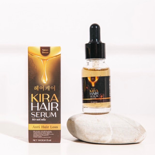 ส่งฟรี [โปร 1แถม 1 ] คิร่า แฮร์เซรั่ม Kira Hair Serum แก้ผมร่วง ผมมีน้ำหนัก ปลูกคิ้ว แก้ปัญหาผมบาง เซรั่มบำรุงผม