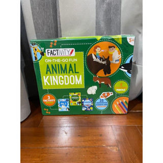 ⭐️ NEW ⭐️ Animal Kingdom On The Go Fun Factivity เซ็ตหนังสือ ของใหม่ ภาษาอังกฤษ