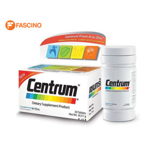 Centrum Dietary Supplement เซนทรัม ผลิตภัณฑ์เสริมอาหาร 30 เม็ด