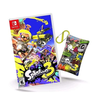 SPLATOON 3 for Nintendo switch + Handy Bag Pouch ( ของสะสม ) ภาษาอังกฤษ แผ่นใหม่ในซีล ตรงปก