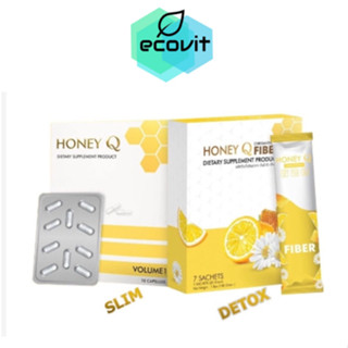 Honey Q ฮันนี่คิว Dietary Supplement Prodct อาหารเสริมการควบคุมน้ำหนัก (10caps) มี 2 สูตร