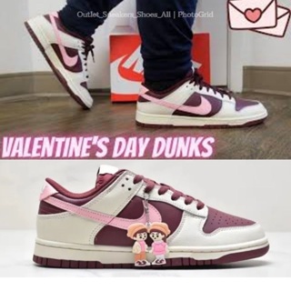 รองเท้า Nike Dunk Low Retro PRM Valentines Day ใส่ได้ทั้ง ชาย หญิง ส่งฟรี