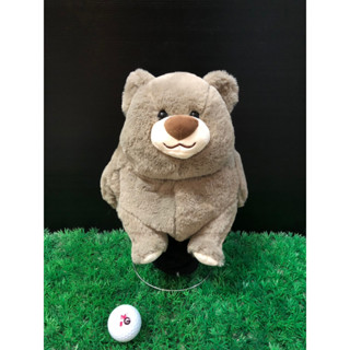 Golf Head Cover For Driver “BEAR” Brown