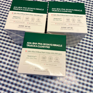 SOME BY MI AHA-BHA-PHA- 30DAYS MIRACLE TRUECICA CLEAR PAD 125 ml แผ่นเช็ดทำความสะอาดผิวหน้า