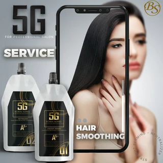 น้ำยายืดผมสูตรผมอ่อนแอพิเศษ เนื้อเจล BORN - SONG 5G สำหรับผมเสียอ่อนแอ ผมทำสี ถนอมผม ยืดผมซ๊อต