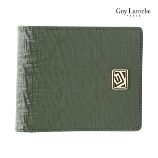 Guy Laroche กระเป๋าสตางค์พับสั้น รุ่น AGP0041 - สีเขียว