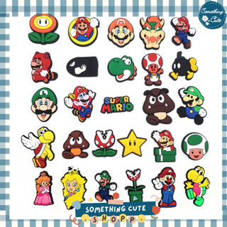 🪴🍄 Jibbitz Super Mario ตัวติดรองเท้า เลือกลายได้ 🌟