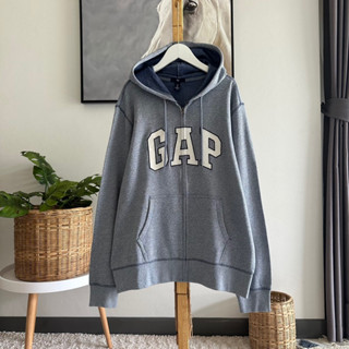 เสื้อฮู้ปซิปหน้าแบรนด์ GAP แท้