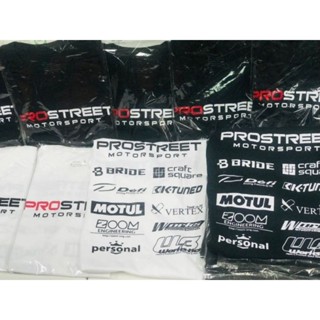 เสื้อยืด prostreet motorsport รุ่นใหม่ ผ้า cotton 100% ใช้เสื้อของ UNREAL BASIC คุณภาพดีมาก เสื้อ unreal ผ้านุ่ม ไม่ย้วย