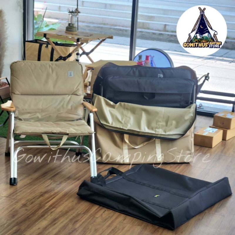 กระเป๋าเก้าอี้ DOD Yutori chair ,DOD Oyako chair กระเป๋าใส่เก้าอี้ blackdeer mountainhiker