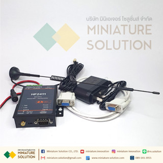 HF IOT HF-2411-CA อุปกรณ์แปลงสัญญาณ RS485/RS232 TO 4G DTU (HF2411)