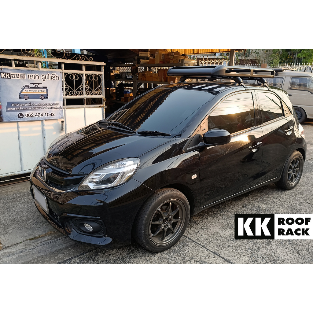 แร็คหลังคา Honda Brio และ Brio Amaze [ส่งฟรี แบบ Seller own fleet]