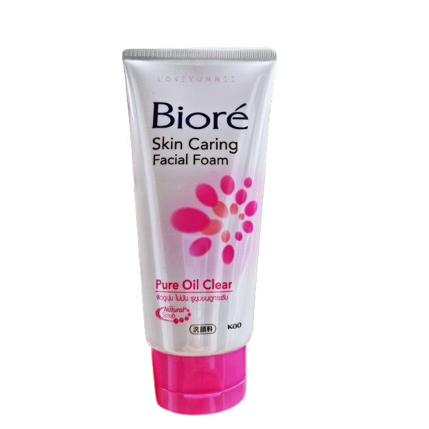 Biore บิโอเร เฟเชี่ยล โฟม ล้างหน้า สครับ ผิวสะอาด 100 กรัม