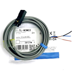 TO-W3MC1 / TL-W3MC2 เซนเซอร์ตรวจจับโลหะ Proximity Switeh ระยะตรวจจับ 3mm NPN /NO-NC3สาย 12-24VDC