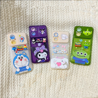 เคสการ์ตูนนูน งานกระจกตั้งได้ สำหรับรุ่นออปโป้A53 A15 A31 A5s A3s A52020 Reno6 Reno5 Reno7 Reno7Z Reno8z วีโว้ Y12 Y20