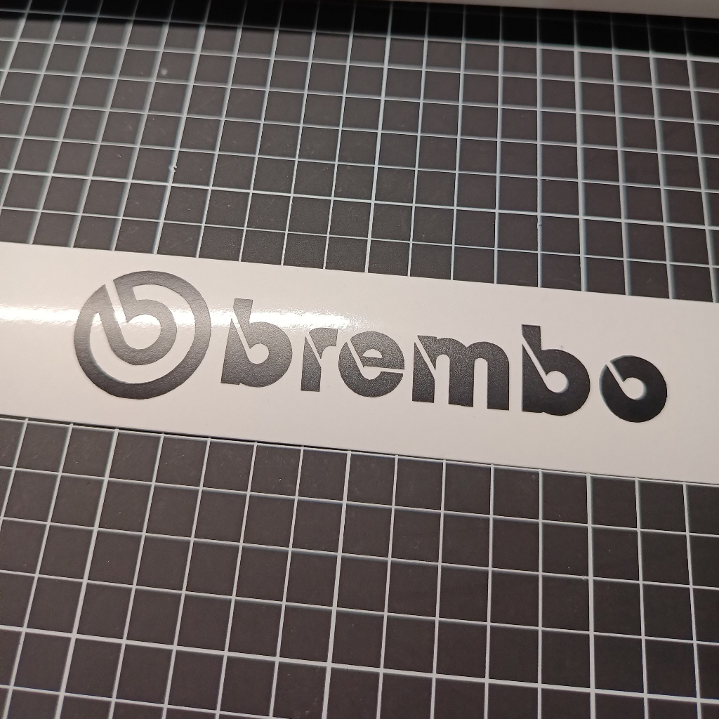 สติ๊กเกอร์ไดคัท sticker PVC brembo