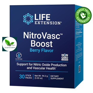 Life Extension NitroVasc™ Boost (Berry) / 30 Stick Packs (NitroVasc)